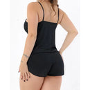 Kit 2 Baby Doll PRETO/VERMELHO pijama Short Doll